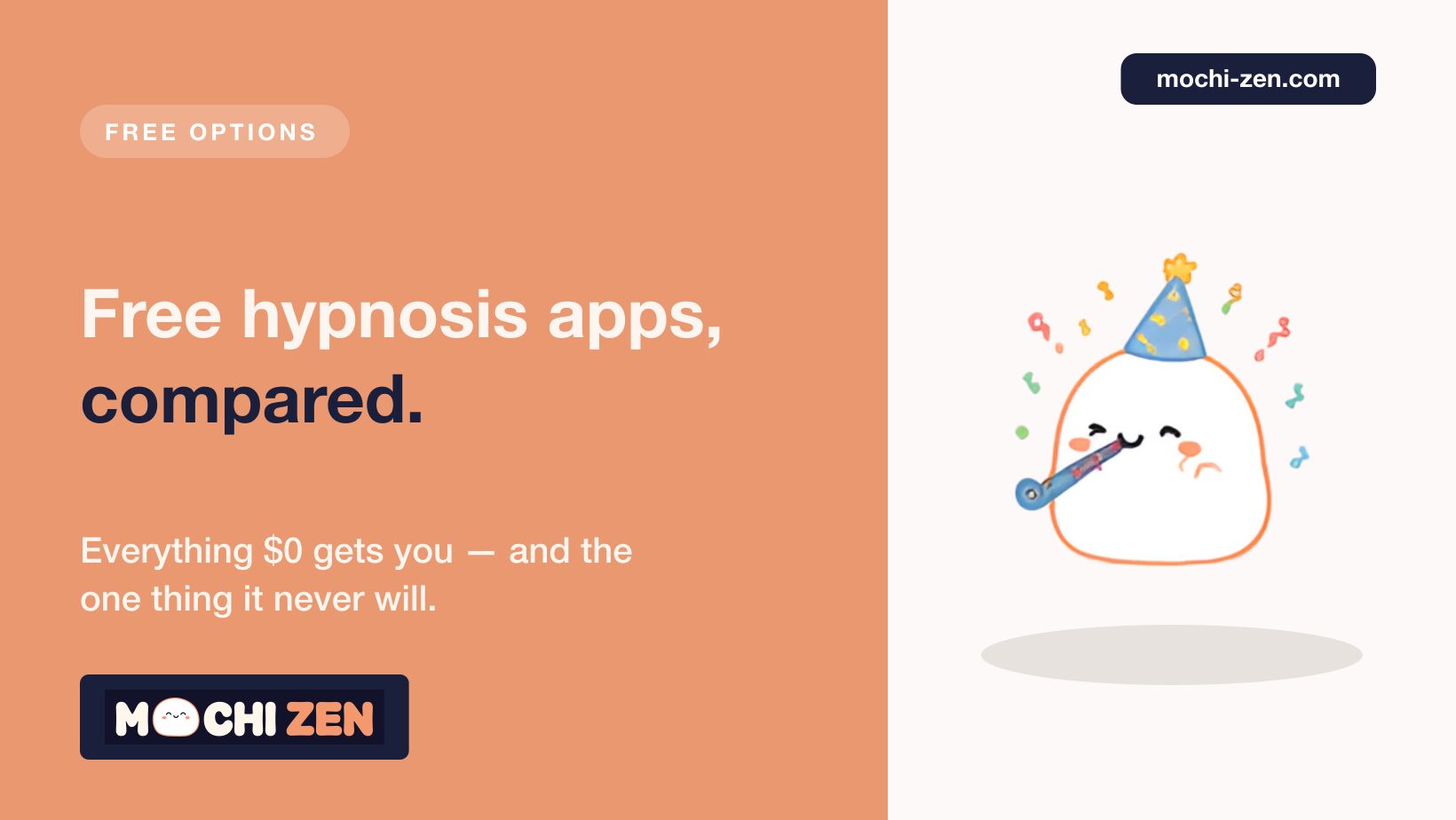 Free hypnosis apps and options compared for 2026 — Insight Timer, free tiers, YouTube and what paid subscriptions actually add