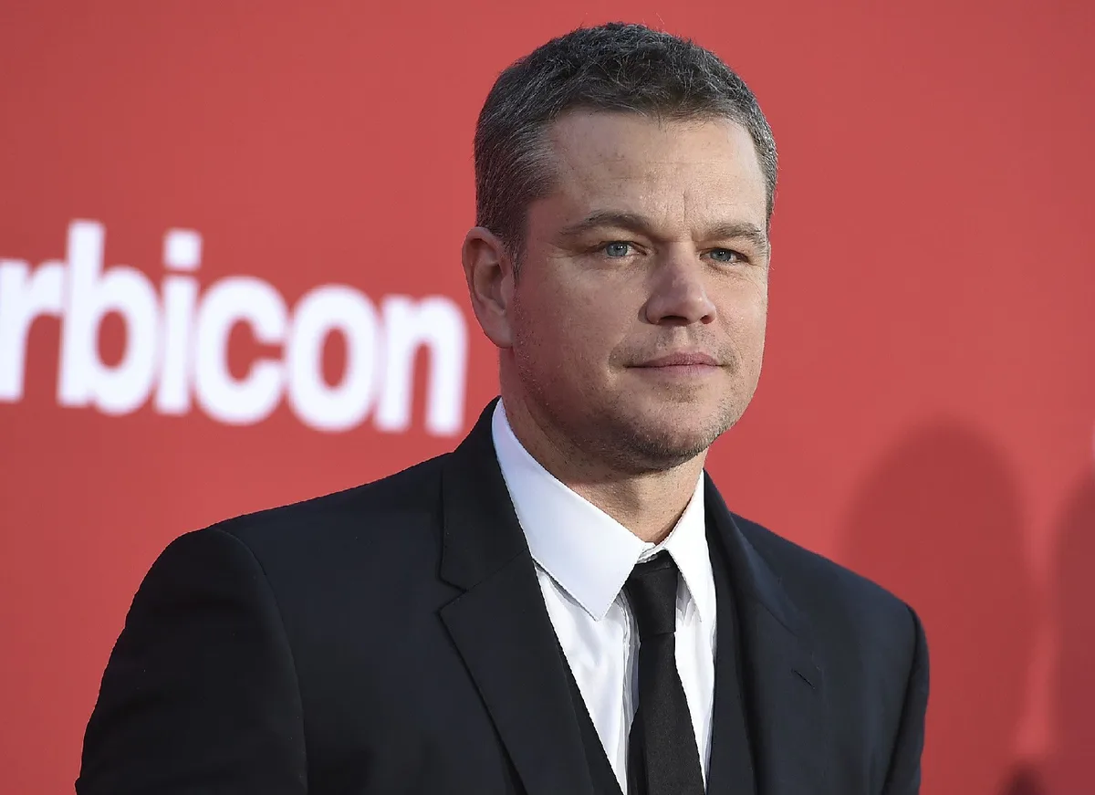 Matt Damon — he used hypnotherapy to quit smoking