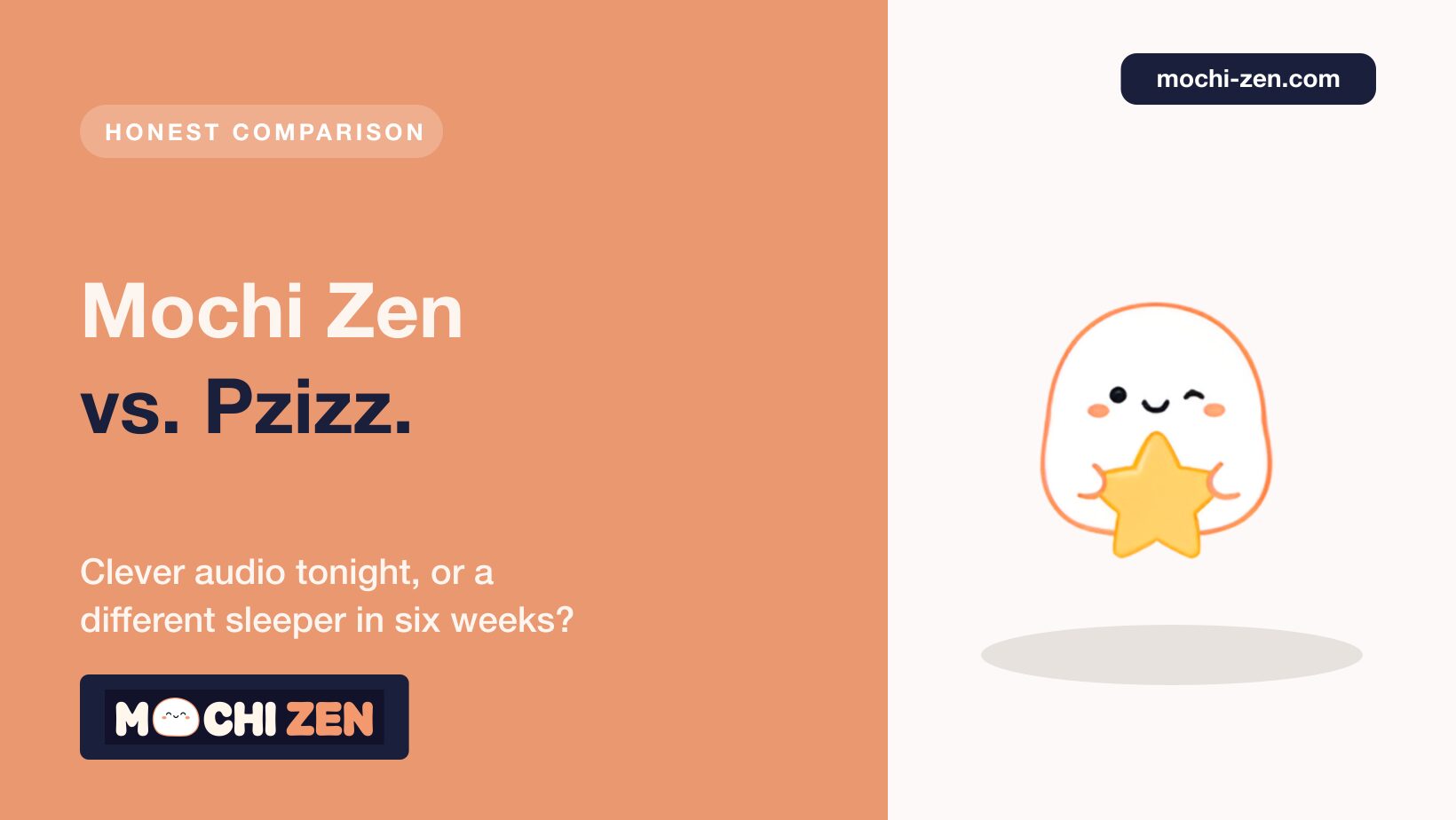 Comparison of Mochi Zen RTT sleep hypnotherapy app and the Pzizz algorithmic sleep audio app for 2026