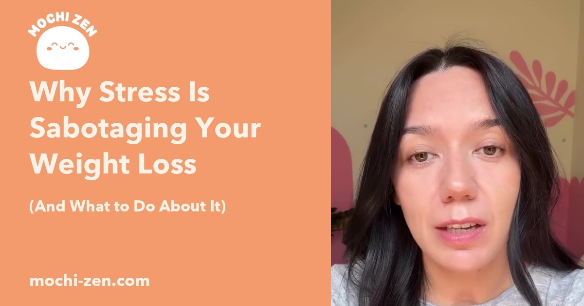 Why Stress Is Sabotaging Your Weight Loss (And What to Do About It)