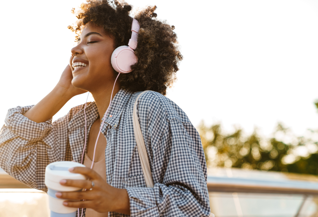 woman healing from emotional eating through hypnosis and mindfulness