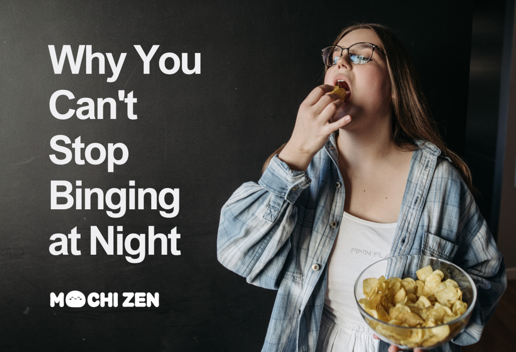 why you can't stop binge eating at night. By the time you stopped, the guilt had already set in. You promised yourself tomorrow would be different.